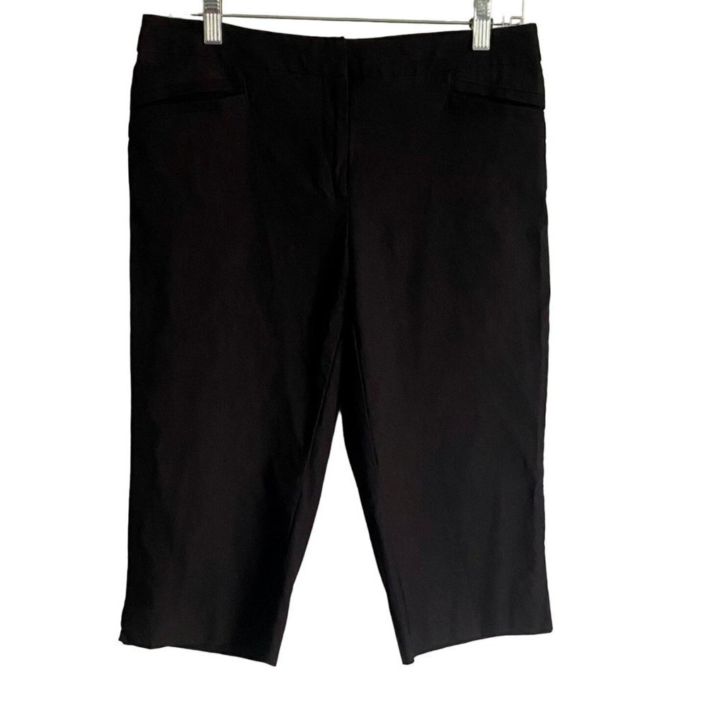 Studio 1940 Black Capris Pants Size 10
